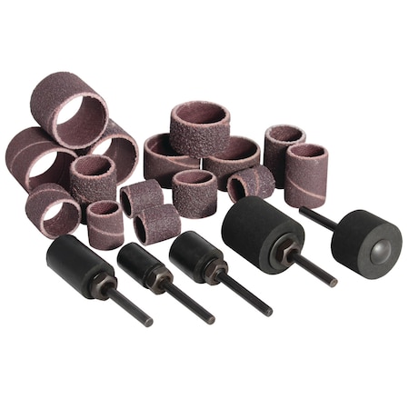 Clesco DRUM-KIT SDK-20 Mini Size Sanding Drum Kit with Nut Lock Style Drums DRUM KIT SDK-20